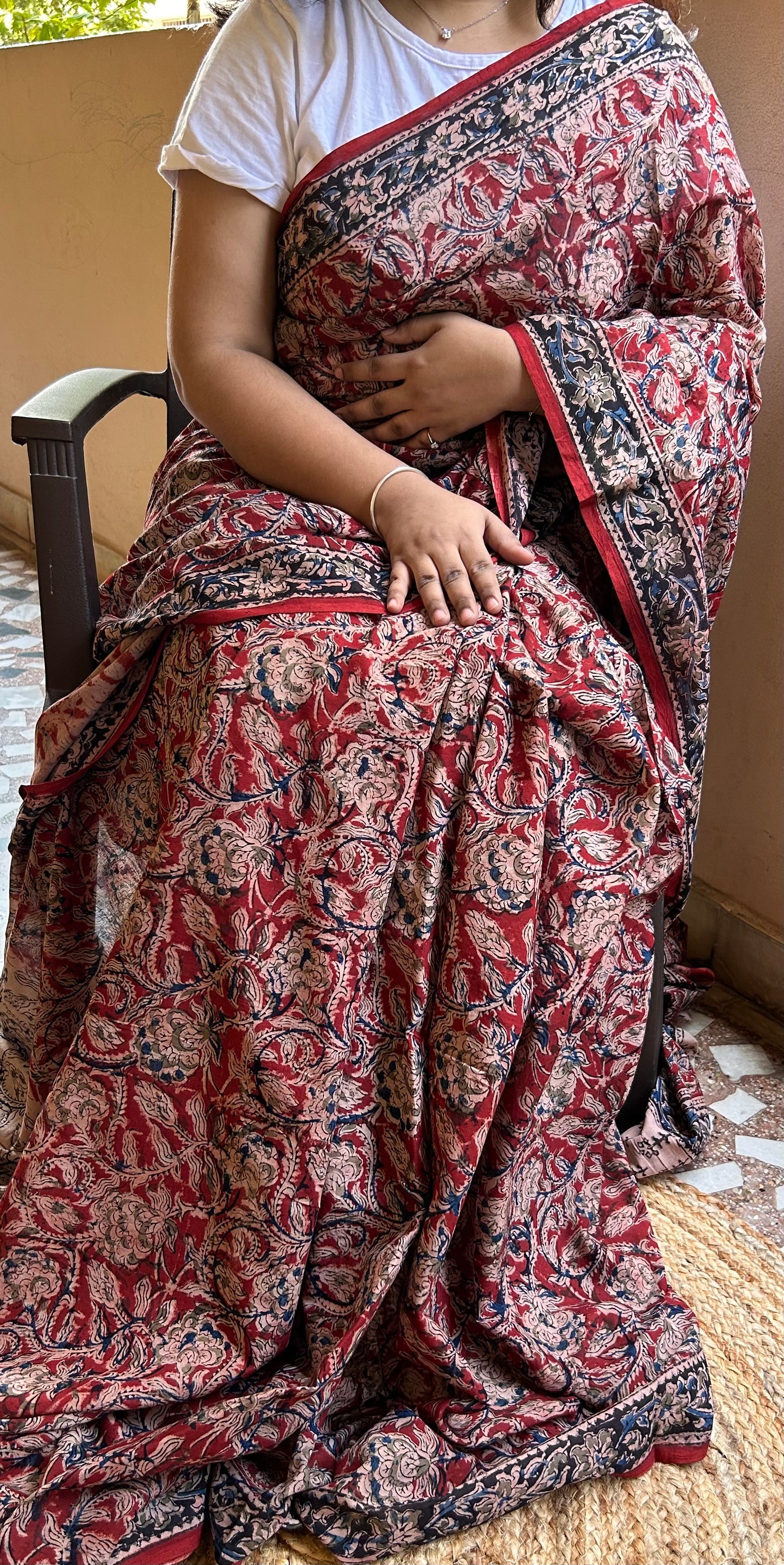 Kalamkari cotton saree 1