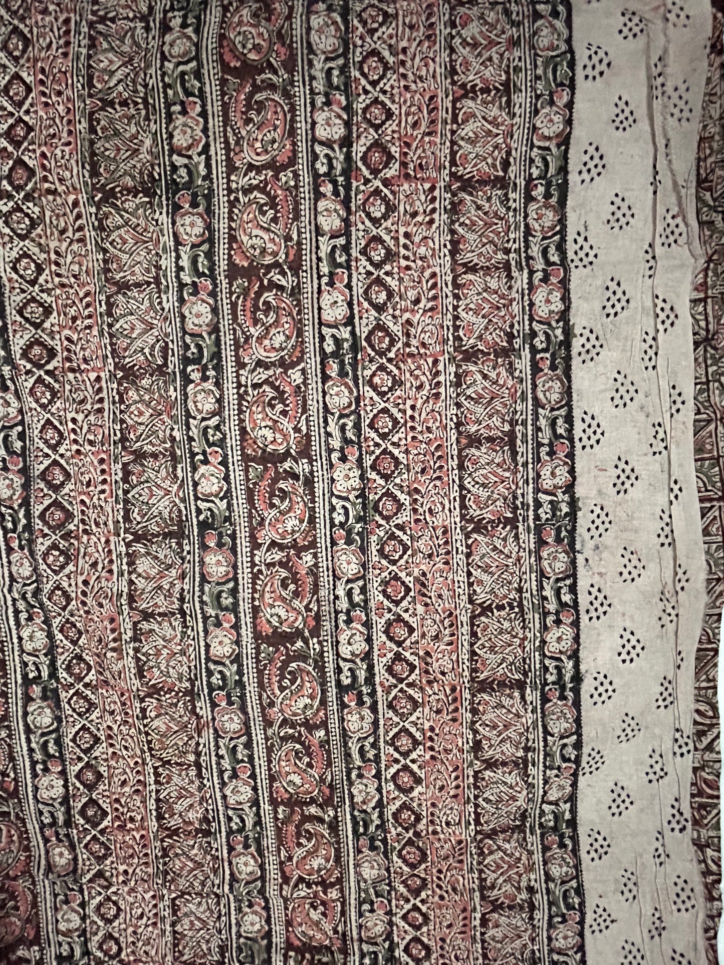 Kalamkari cotton saree 9