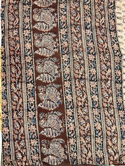 Kalamkari cotton saree 5
