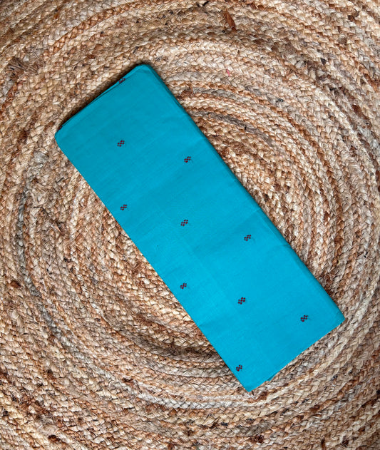 Teal Godavari Cotton Saree