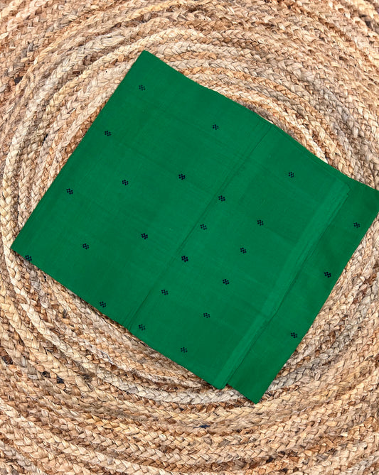 Leaf Green Godavari Cotton Saree