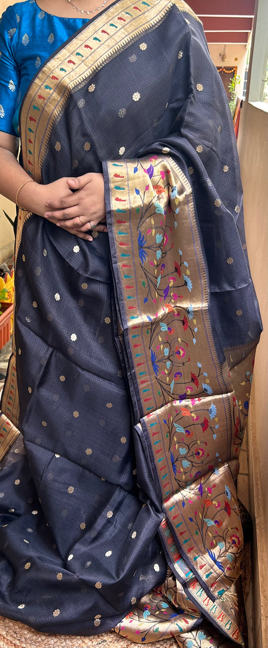 Black Kota Paithani