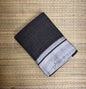 Black & Gray Patteda Anchu Saree