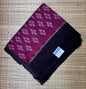Magenta & Black Pochampally Ikkat Cotton Saree