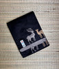 Black Chanderi Pattu