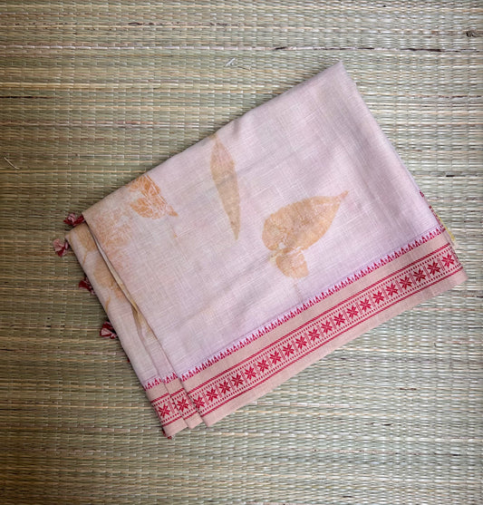Eco Printed Mangalagiri Cotton Saree - 4