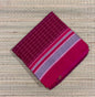 Magenta Cotton Illkal Saree ( Pure silk Pallu )