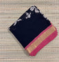 Pen Kalamkari Cotton Saree - 3