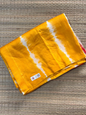 Yellow & Red Bishnupuri Silk Saree