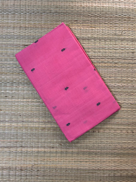 Pinkish Peach Godavari Cotton Saree