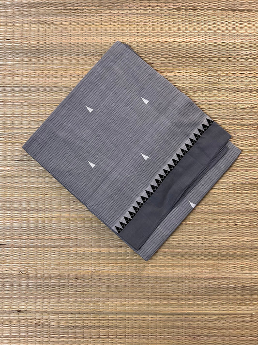 Light Grey Godavari Cotton Saree