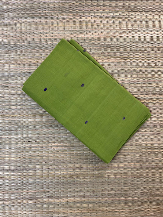 Parrot Green Godavari Cotton Saree