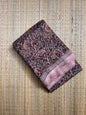 Mangalagiri SilkCotton Kalamkari Handblock Printed Saree - 5