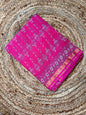 Rani Pink Kota Doria Saree