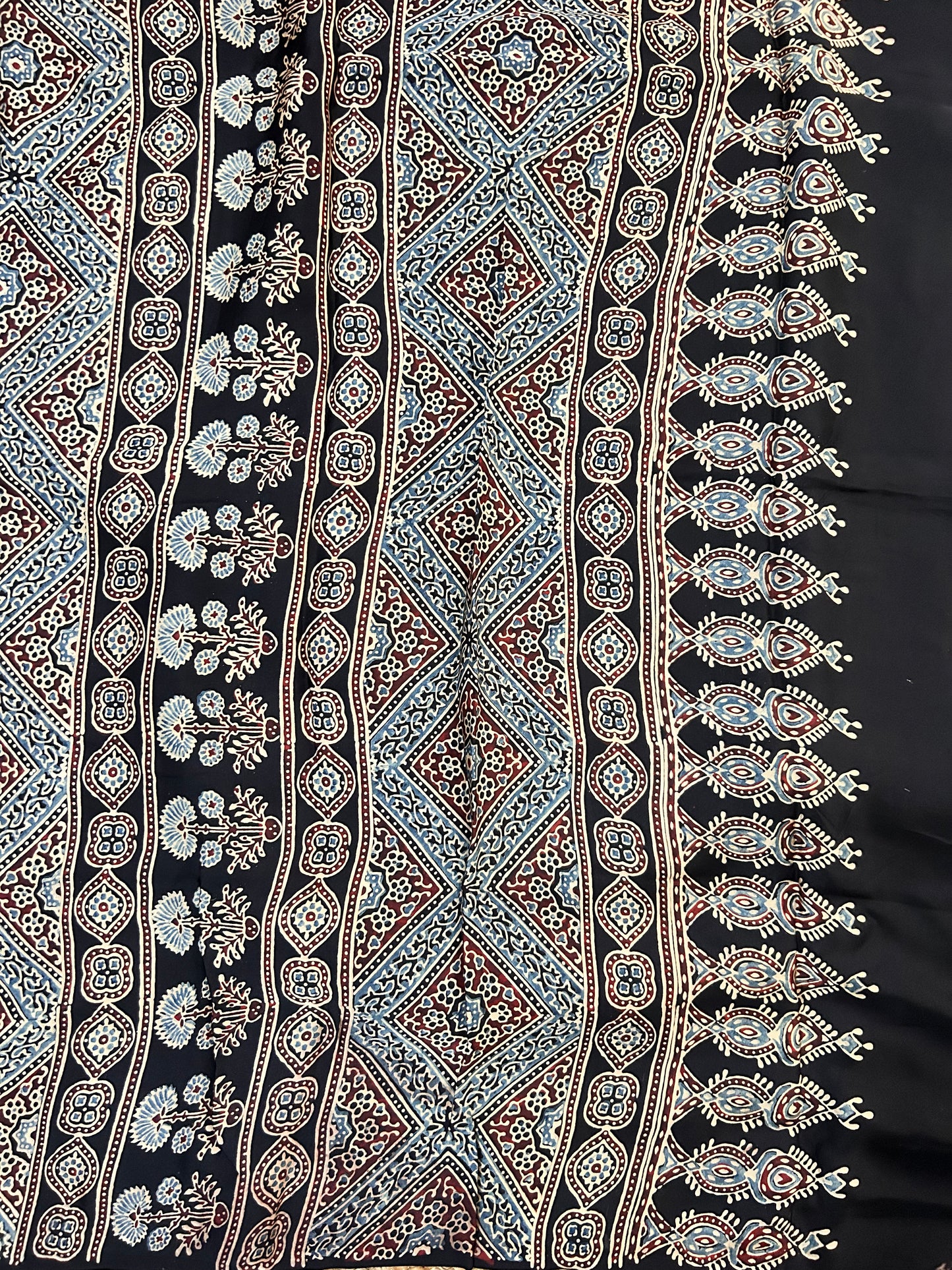 Black Modal silk saree